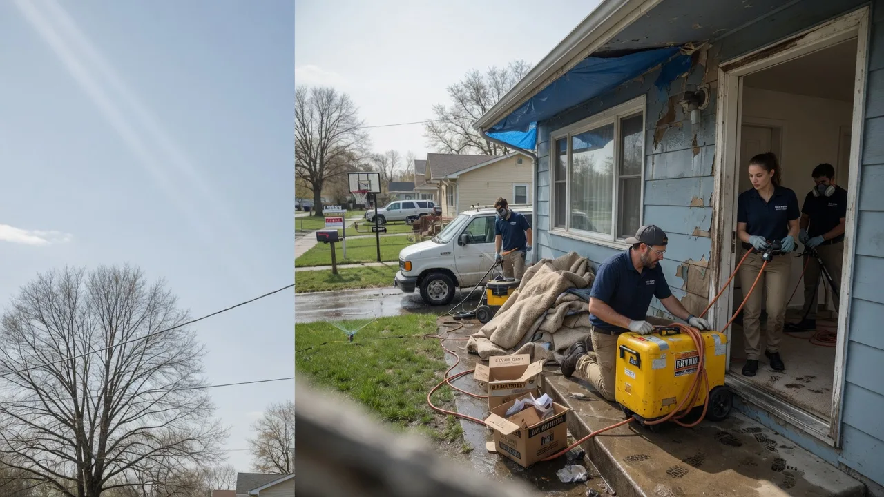 Basement Flood Cleanup in Akron, CO near me